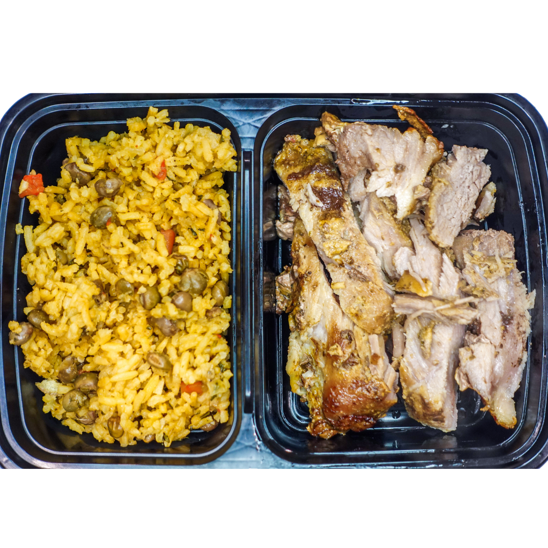 Pork and Yellow Rice