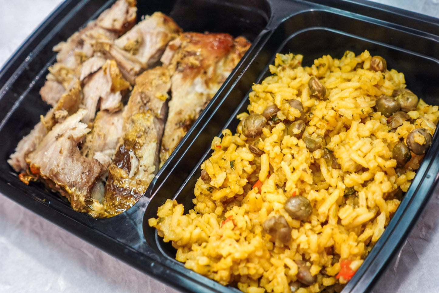 Pork and Yellow Rice