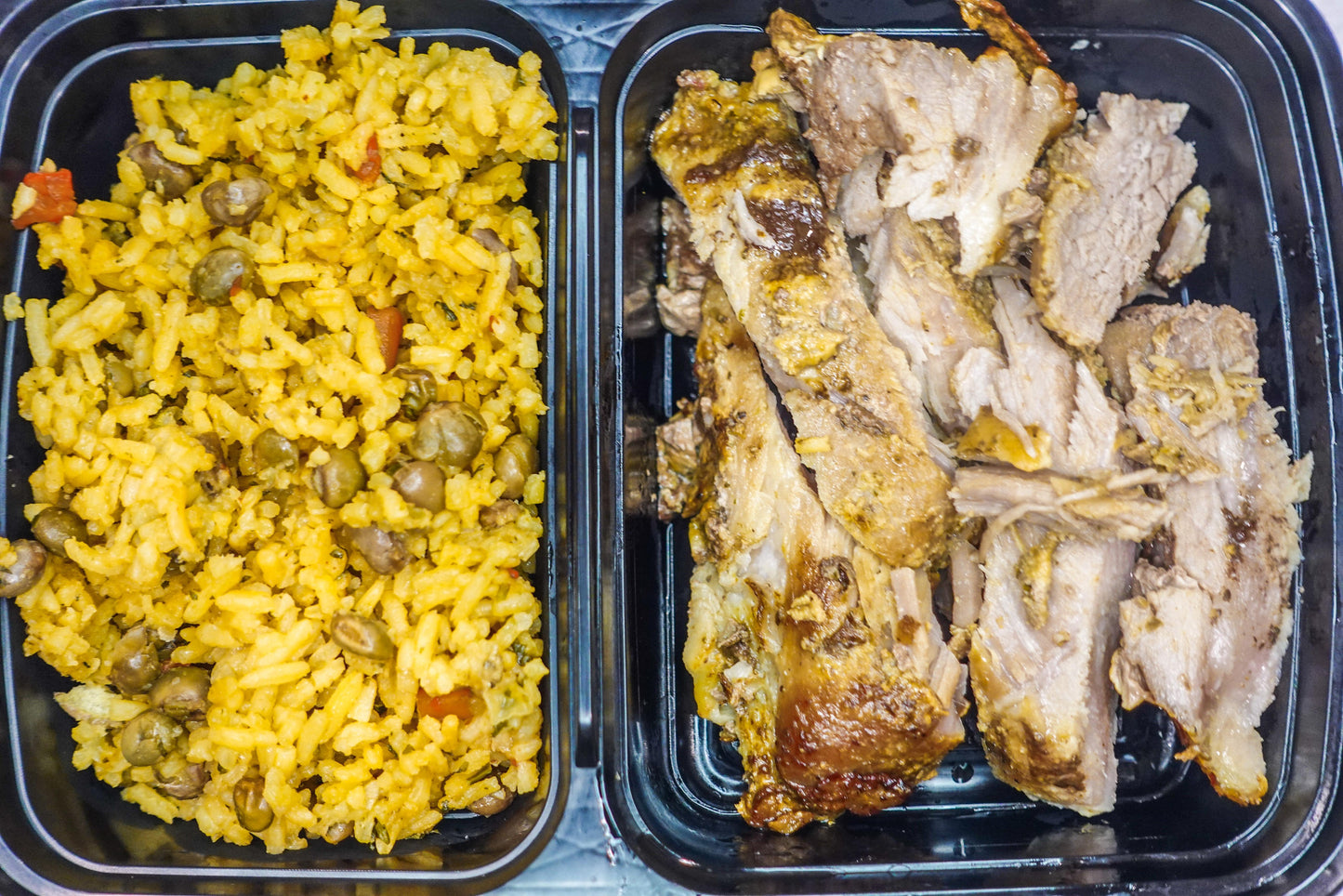 Pork and Yellow Rice